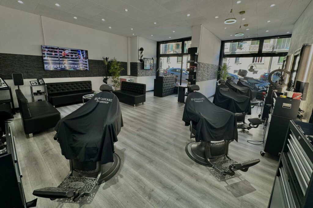 Photo intérieur Barbershop BlackBeard Genève